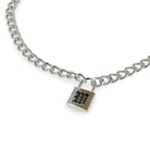 Wasted Paris Padlock Chain Silver Jewelry  Material | Overkill