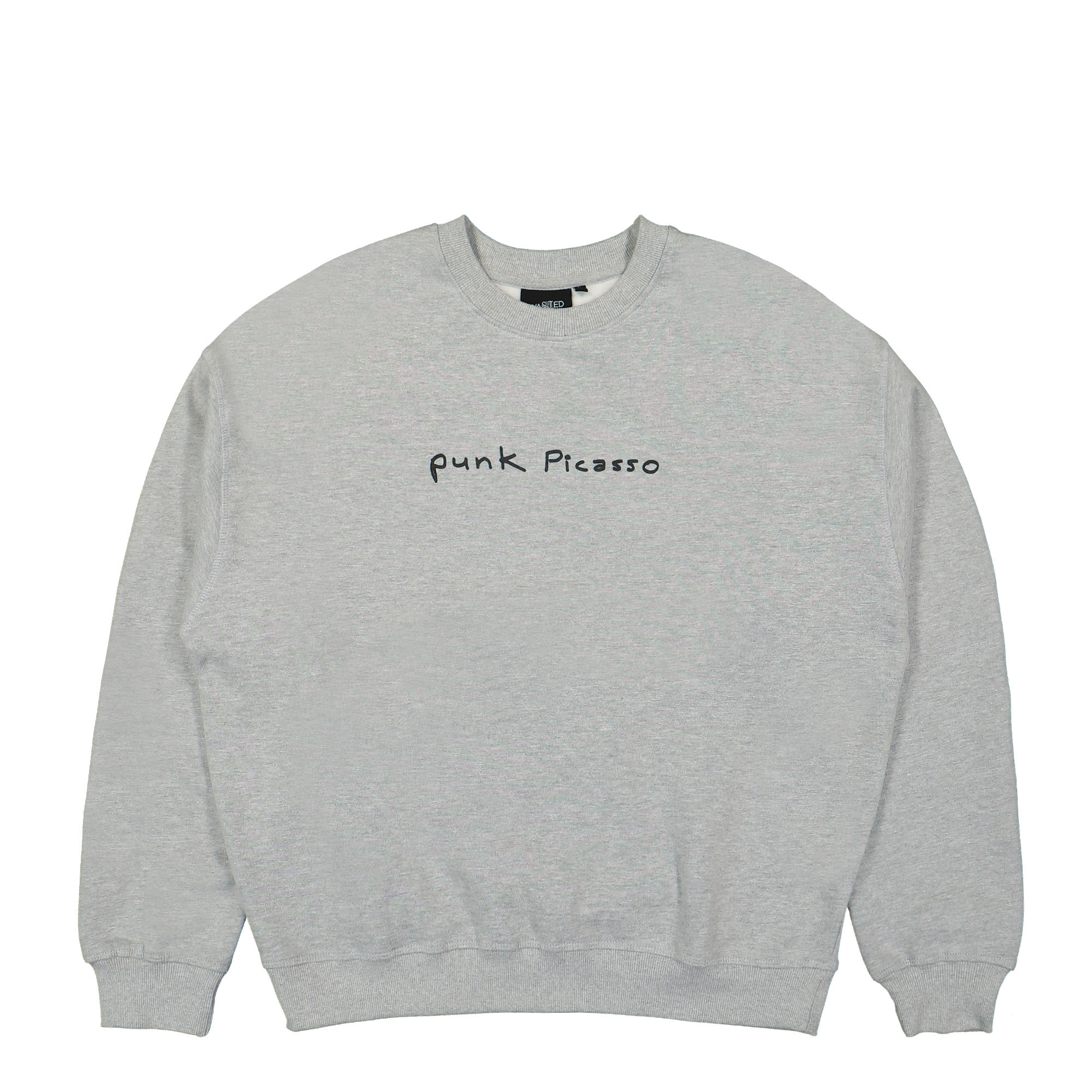 Wasted Paris Punk Picasso Crewneck Ash Grey Sweatshirts 165912 / Ash Grey | Overkill