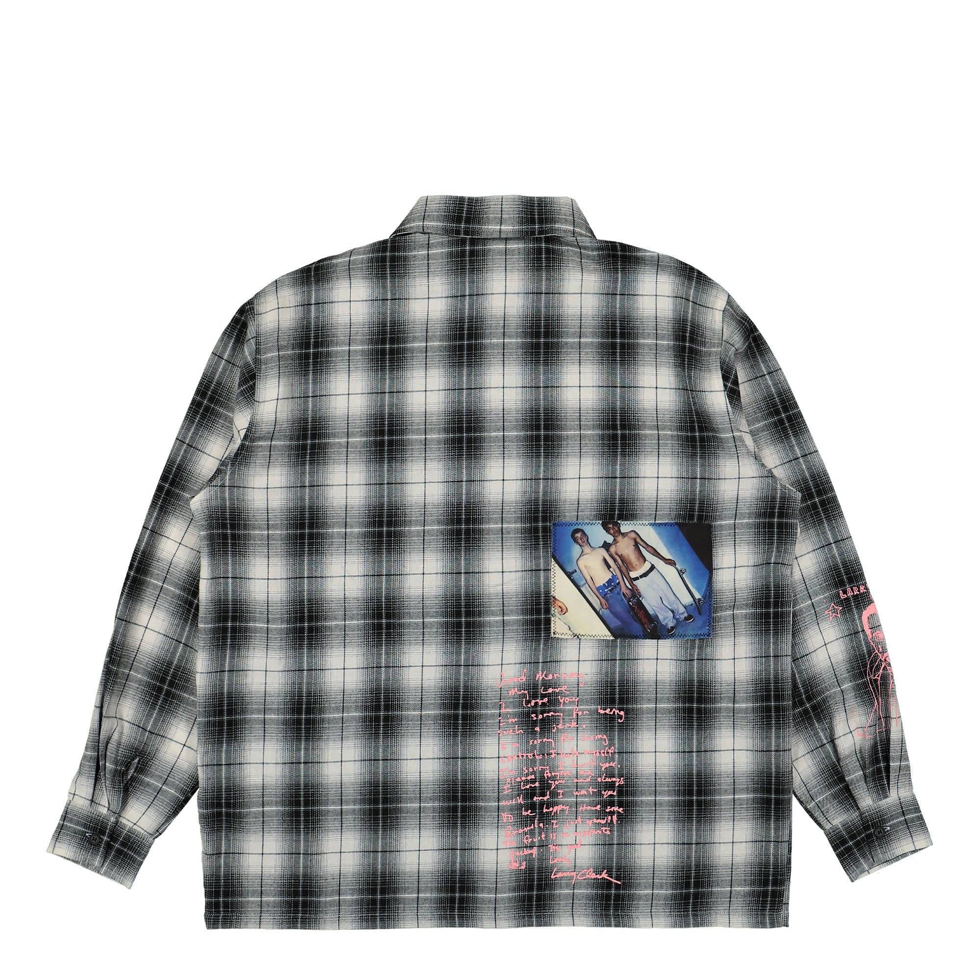 Wasted Paris Plaid Riot Shirt Black White Shirts Material | Overkill