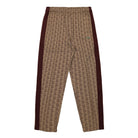 Lacoste Paris Jacquard Monogram Track Pants Beige / Bordeaux Sweat & Track Pants XH0071-00 MKJ | Overkill