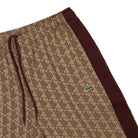 Lacoste Paris Jacquard Monogram Track Pants Beige / Bordeaux Sweat & Track Pants Detailfoto | Overkill