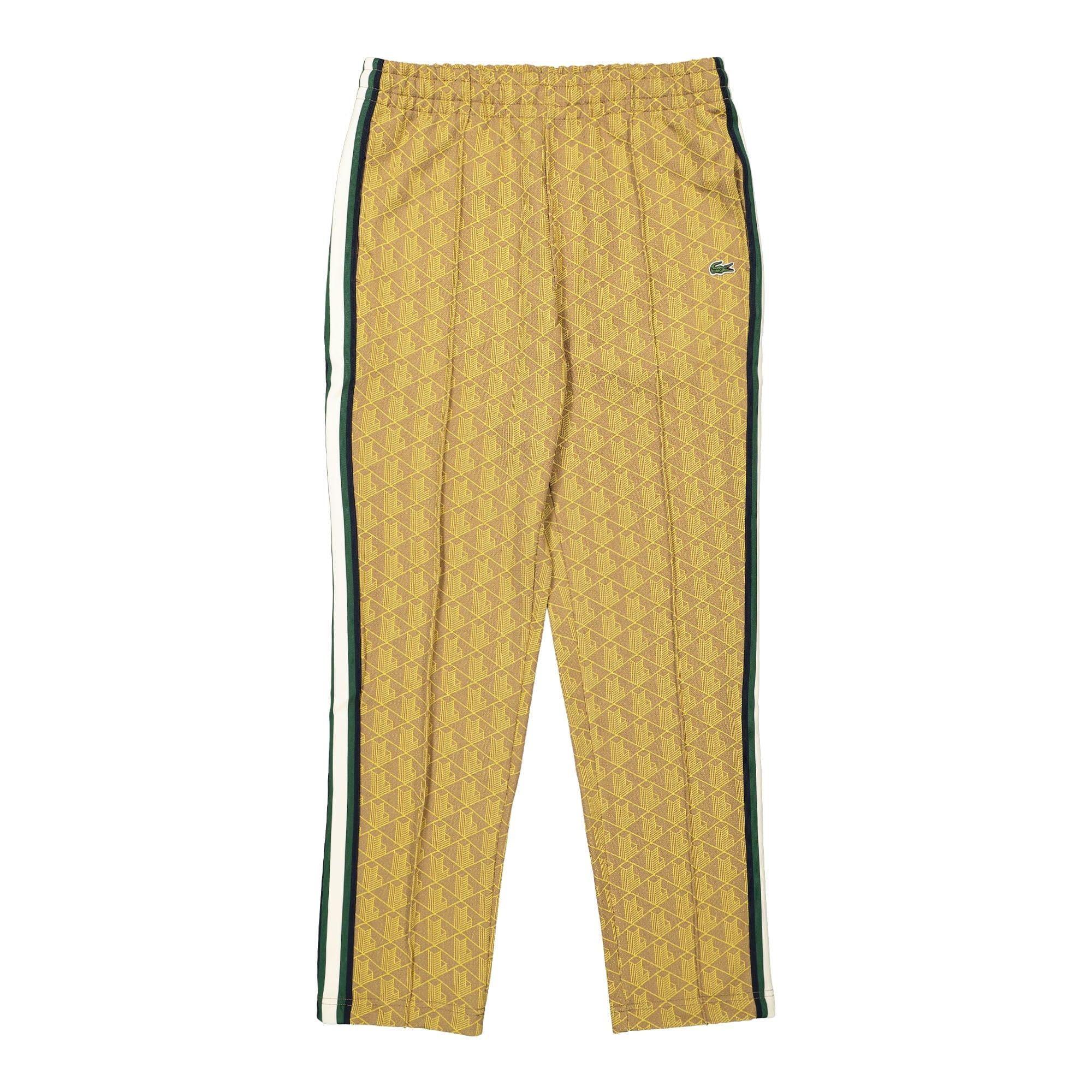 Lacoste Paris Jacquard Monogram Track Pants Marron / Jaune Sweat & Track Pants XH1440-00 QIB | Overkill