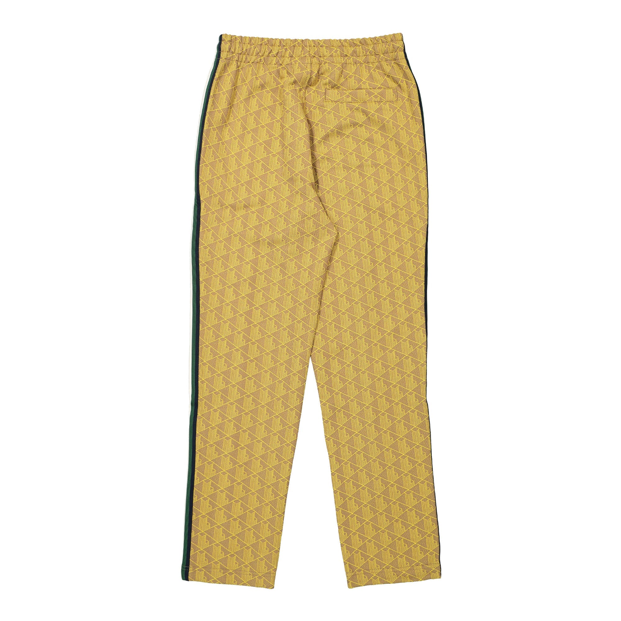 Lacoste Paris Jacquard Monogram Track Pants Marron / Jaune Sweat & Track Pants Material | Overkill