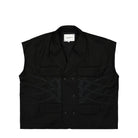 Youths In Balaclava X Vest Knit Black Sweater Vests YOU07J101 | Overkill