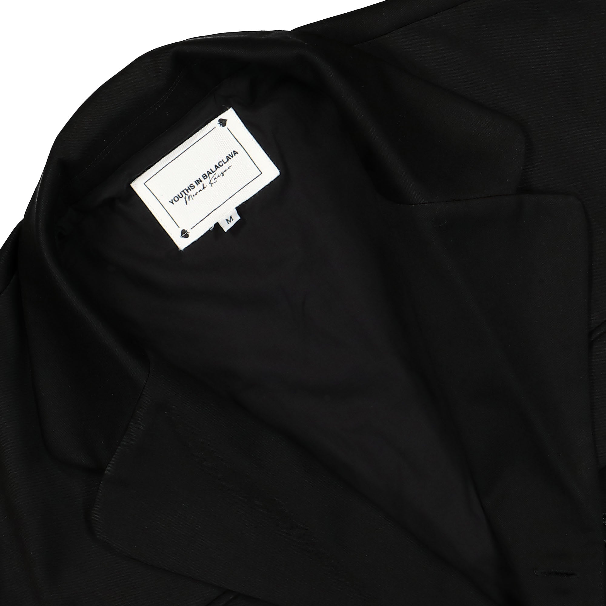 Youths In Balaclava X Vest Knit Black Sweater Vests Close-up | Overkill