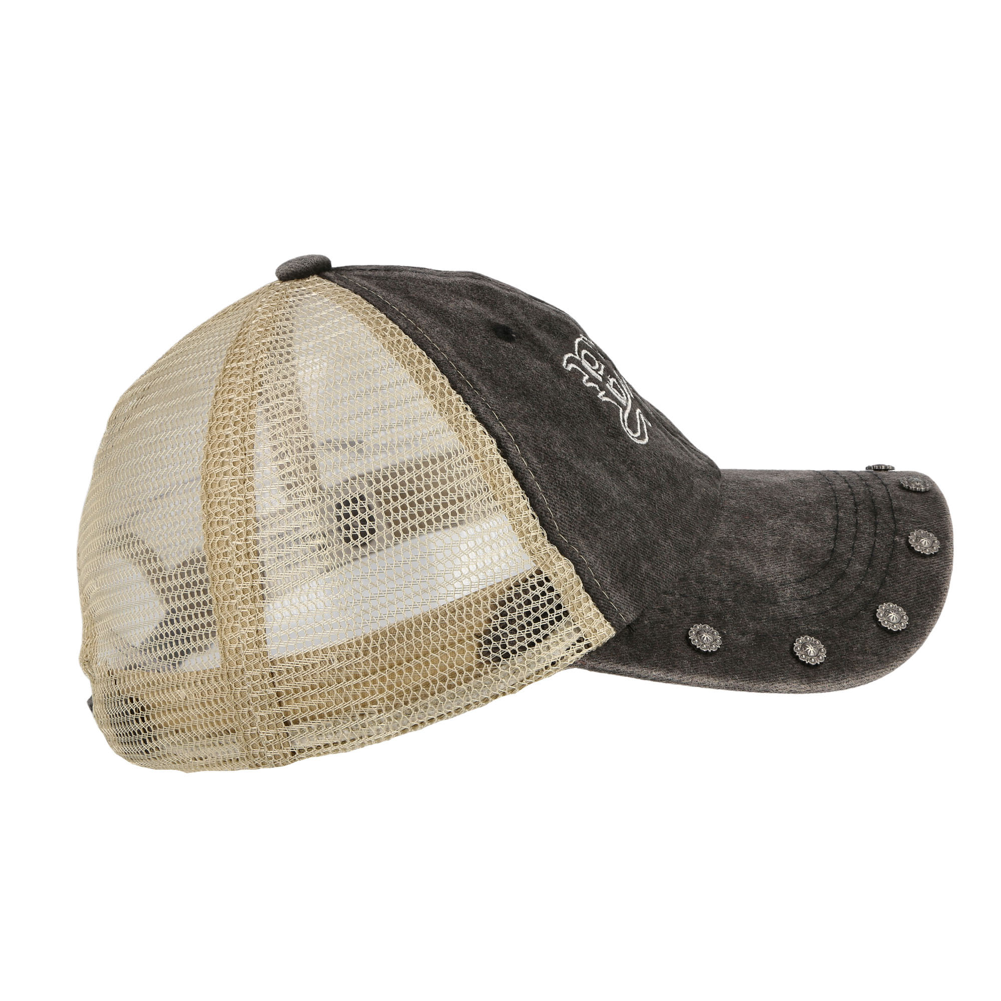 Youths In Balaclava Flower Trucker Cap Black Caps Close-up | Overkill