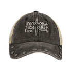 Youths In Balaclava Flower Trucker Cap Black Caps Detailfoto | Overkill