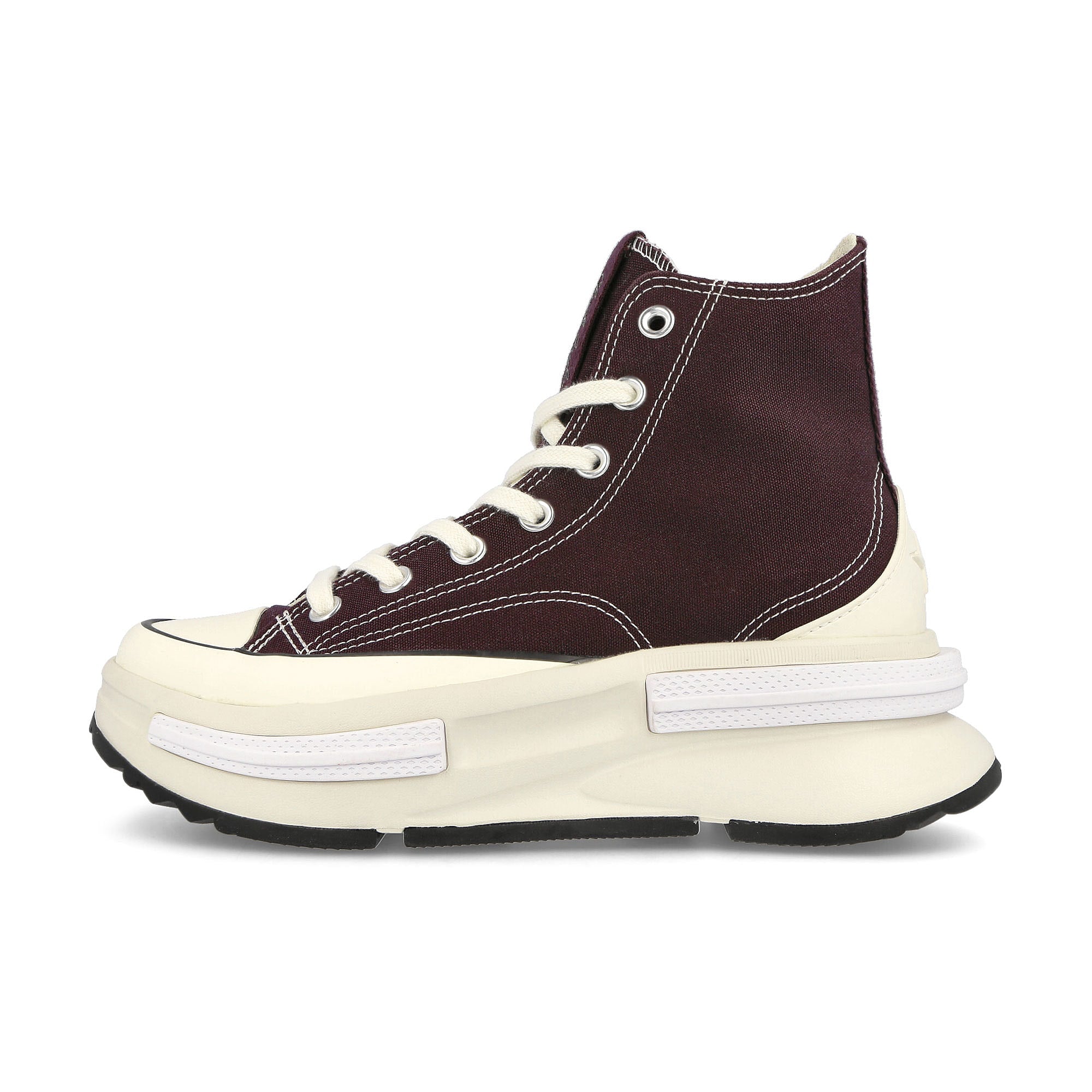 Converse Run Star Legacy CX Hi Black / Cherry / White / Egret High Top Sneakers A01363C | Overkill