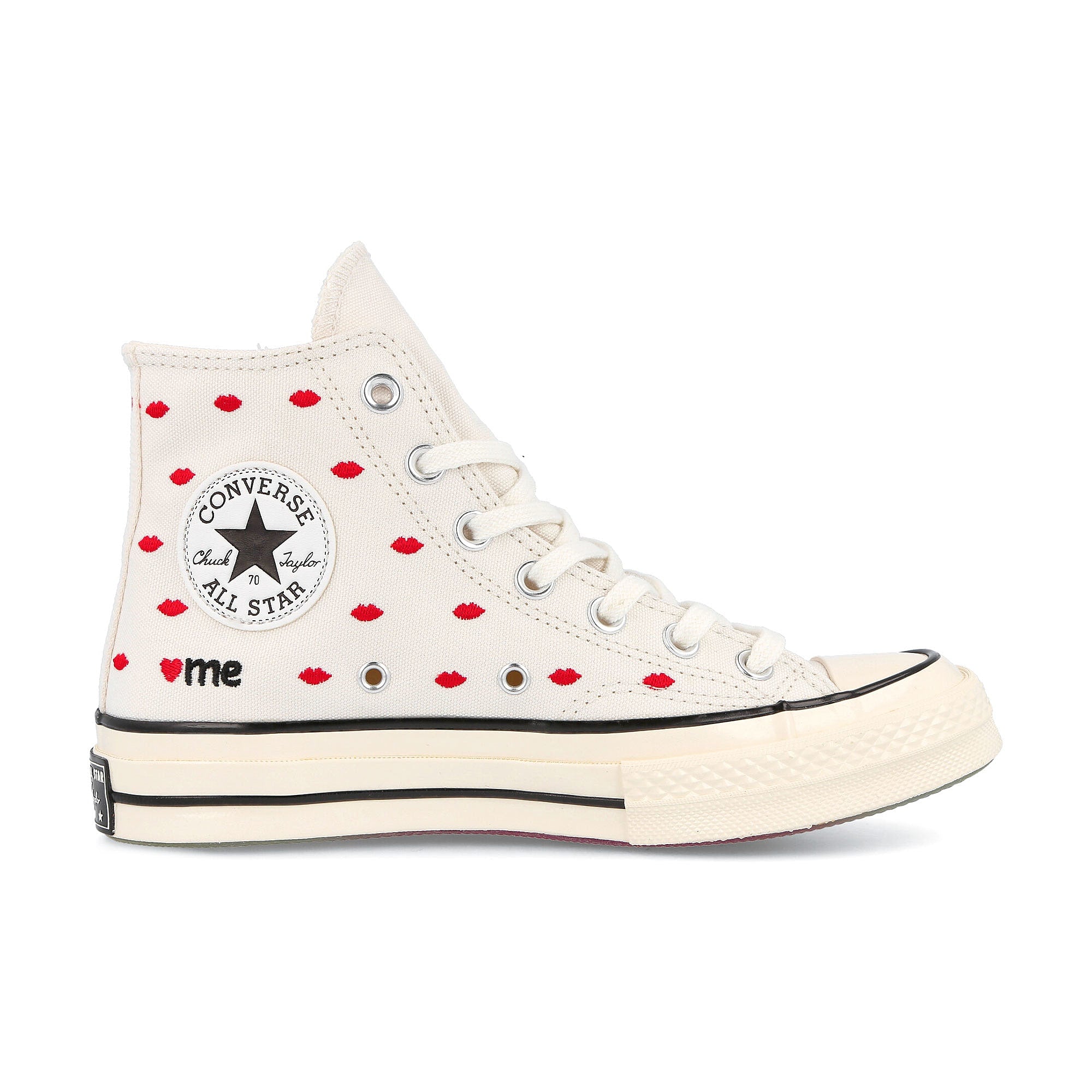 Converse chuck 70 hi Vintage White-University Red Sneakers  Silhouette | Overkill