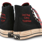 Converse Barriers Worldwide x Converse Chuck 70 Hi Black-Fiery Red Sneakers  Detailfoto | Overkill
