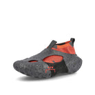 Converse A COLD WALL x Converse Sponge CX Crater Dark Grey-Tangerine Tango Mid Top Sneakers  Close Up | Overkill