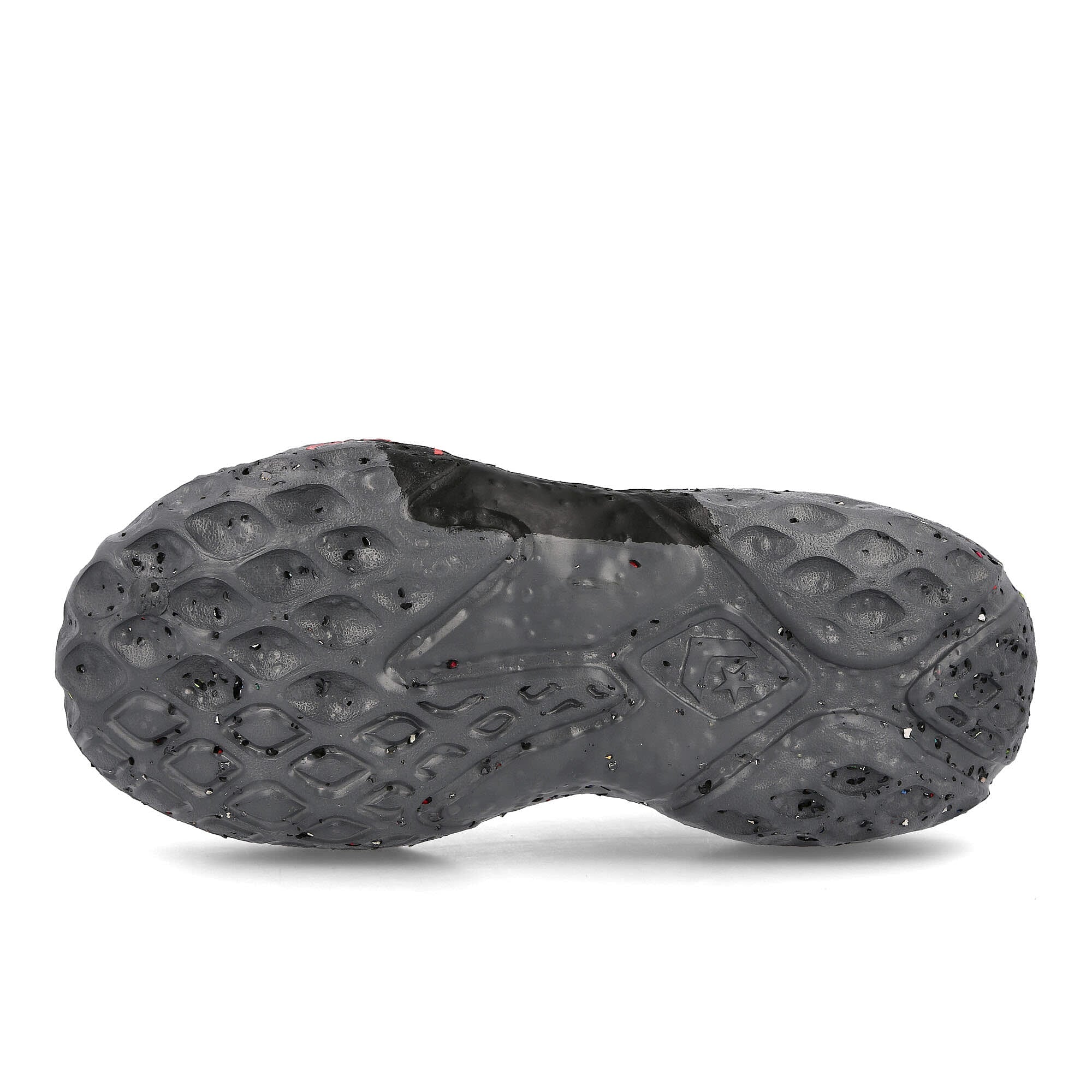 Converse A COLD WALL x Converse Sponge CX Crater Dark Grey-Tangerine Tango Mid Top Sneakers  Detail View 1 | Overkill