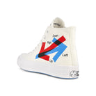 Converse Patta x Converse Chuck 70 Hi White / Fiery Red / Diva Blue Sneakers  Material | Overkill