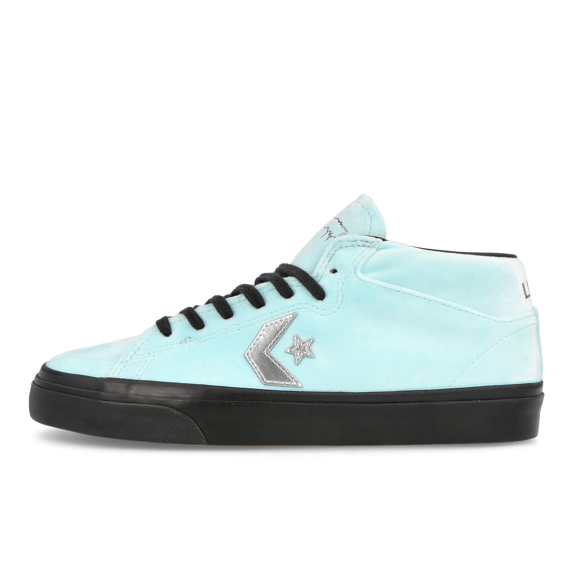Converse Louie Lopez: Fucking Awesome x Converse Pro Mid Light Blue / Cream Sneakers A05074C | Overkill