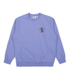Obey Disco Duck Crew Digital Violet Sweatshirts 112480127 | Overkill