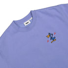 Obey Disco Duck Crew Digital Violet Sweatshirts Material | Overkill
