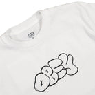 Obey Best Friends Tee White T-Shirts Material | Overkill