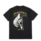 Obey Thumbs Down Tee Black T-Shirts Close-up | Overkill