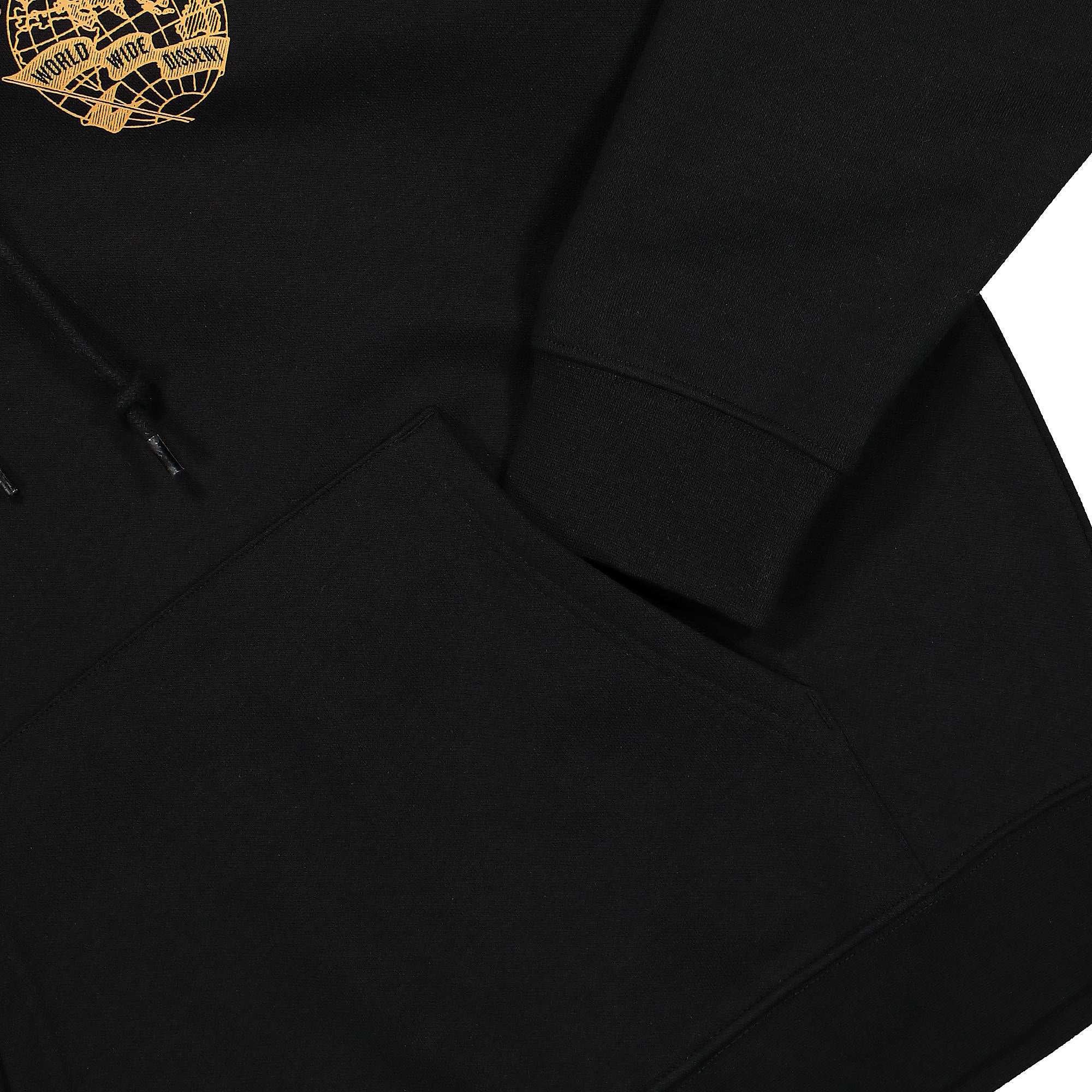 Obey Hammer Globe Hood Black Hoodies Detailfoto | Overkill