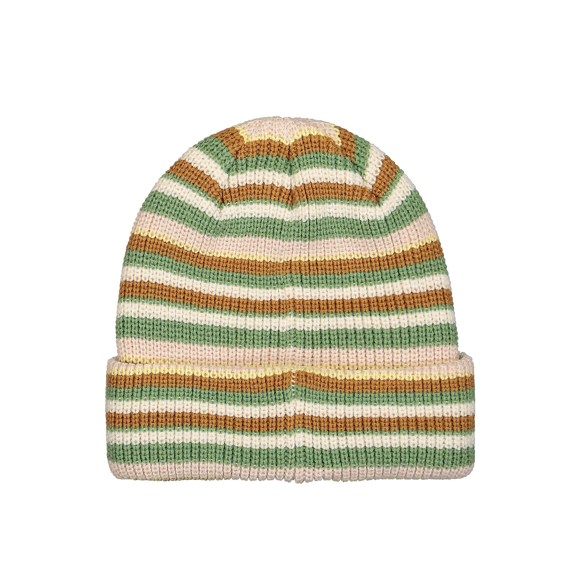 Obey Charlie Stripe Beanie Lilac Chalk Multi Beanies  Material | Overkill