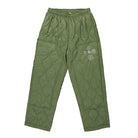 Obey Baseline Quilted Pant Light Army Sweat & Track Pants 142020206 | Overkill
