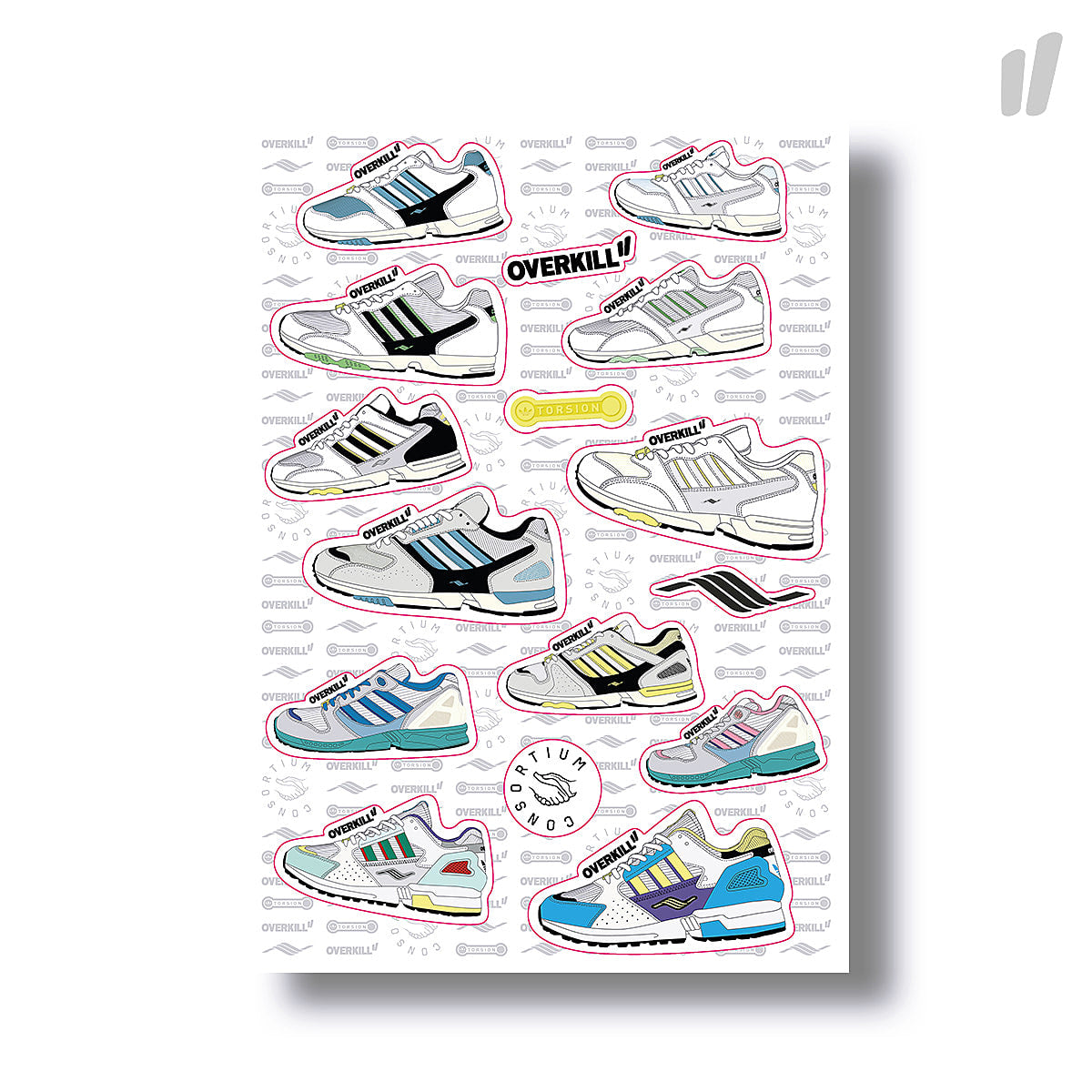 Overkill ZX10K "I CAN IF I WANT" Magnetbogen No.1  Various  | Overkill