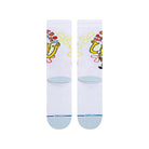 Stance Imagination Bob Socks White Socks Close-up | Overkill
