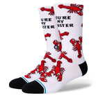 Stance Youre My Lobster Socks White Socks A545A21LOB-WHT | Overkill