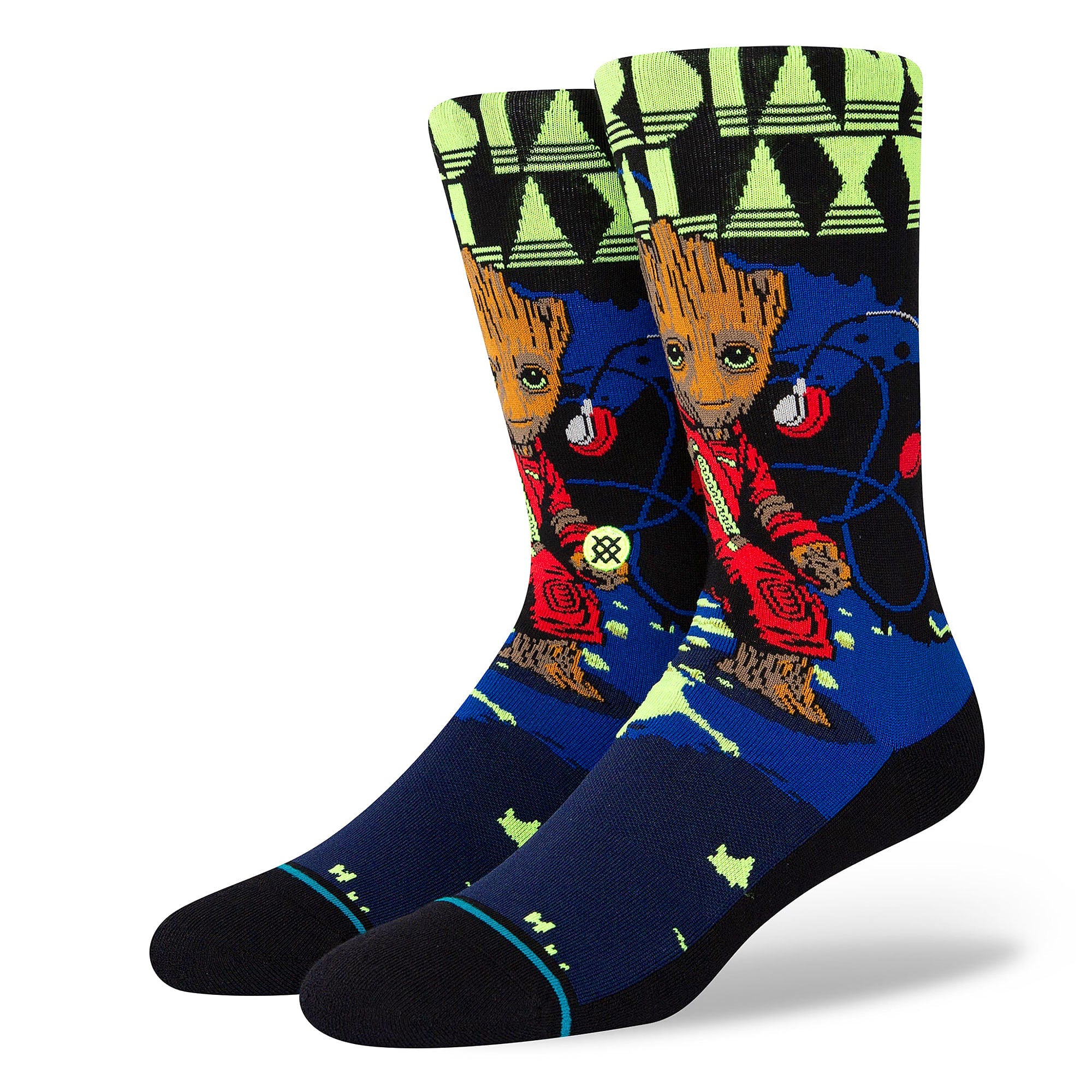 Stance Groot Jams Socks Black Socks A545A22GRO-BLK | Overkill