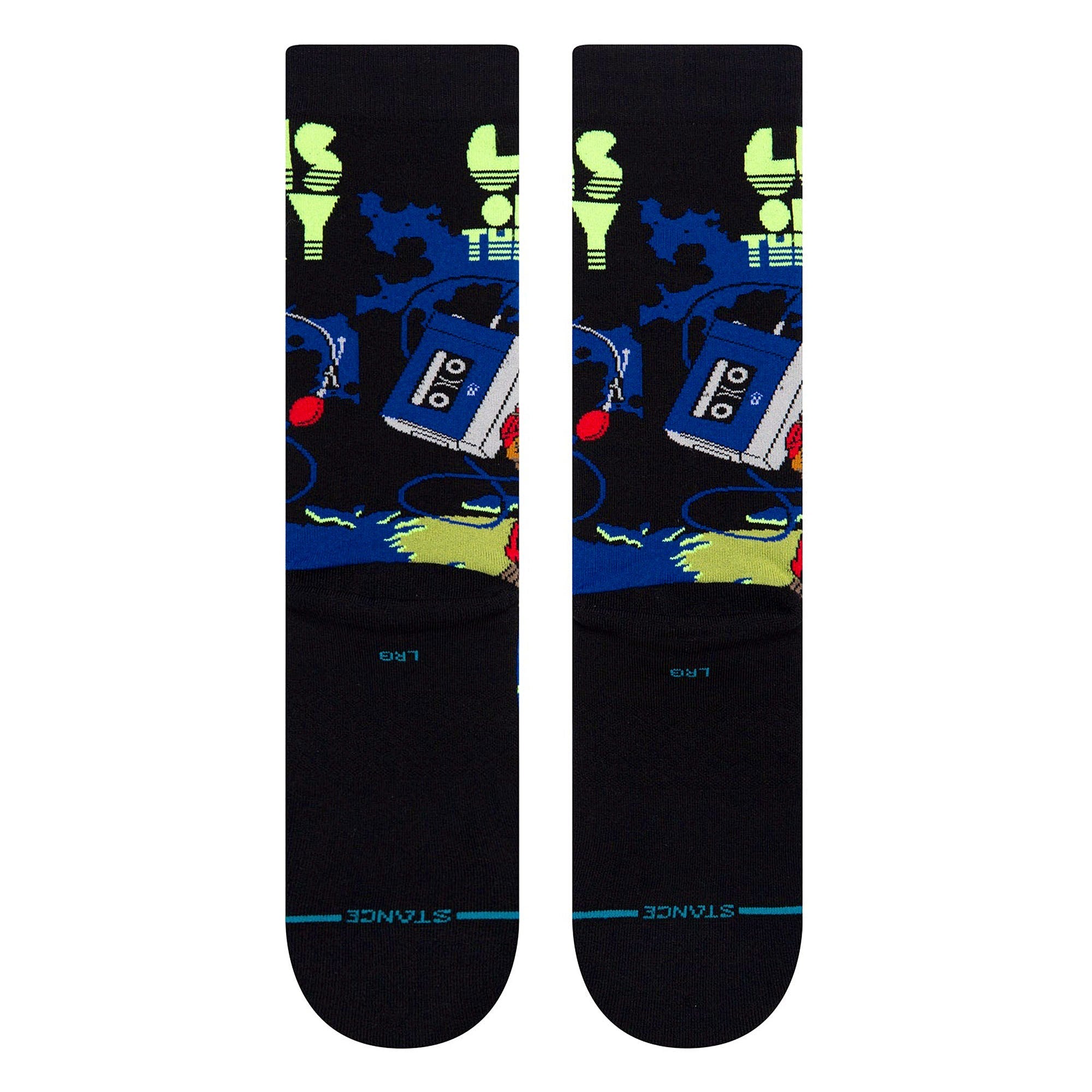 Stance Groot Jams Socks Black Socks Close-up | Overkill