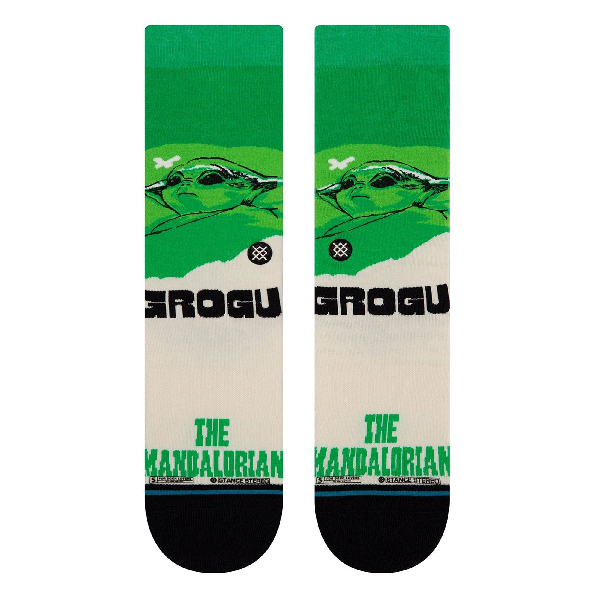Stance Grogu West Socks Green Socks Material | Overkill