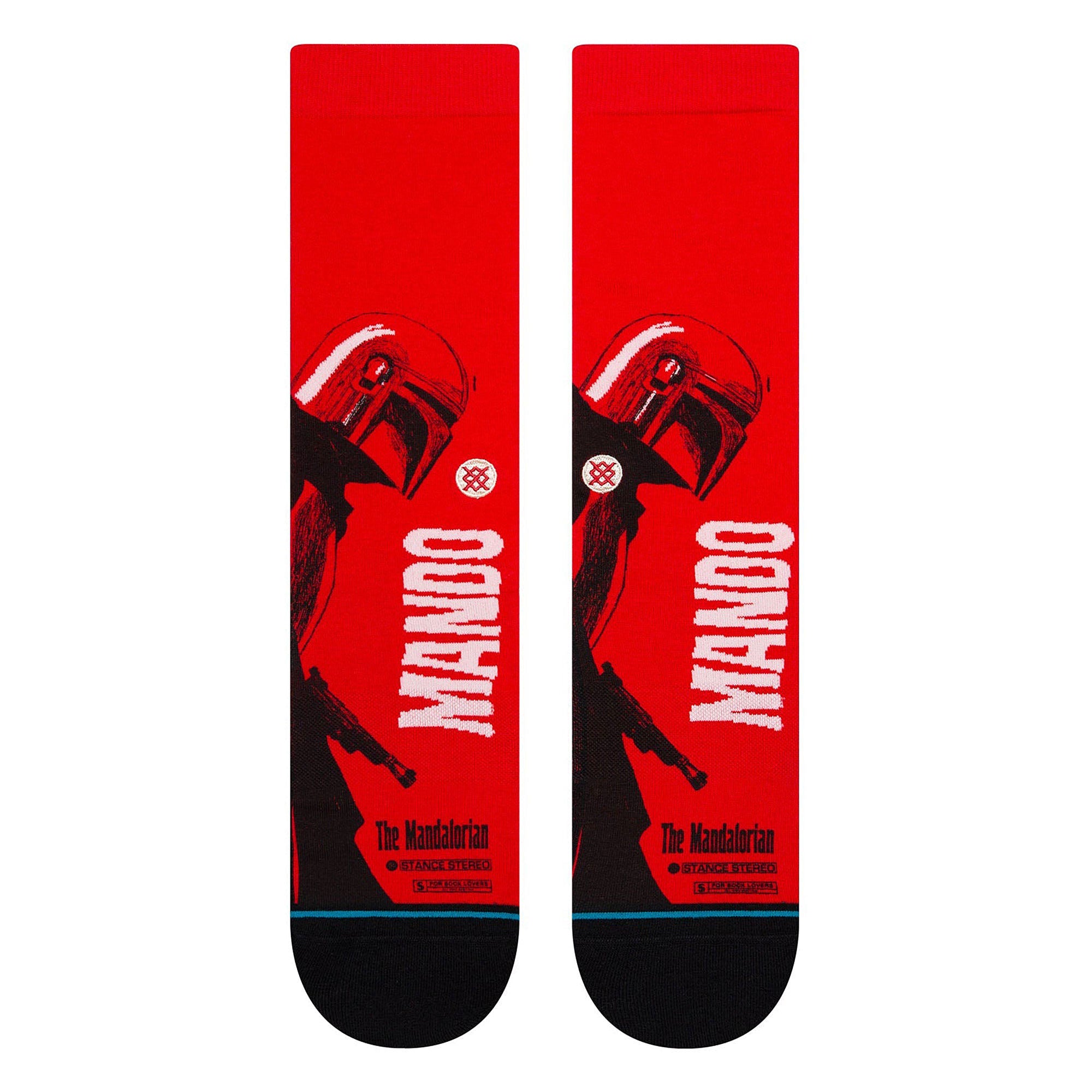 Stance Mando West Socks Red Socks Material | Overkill