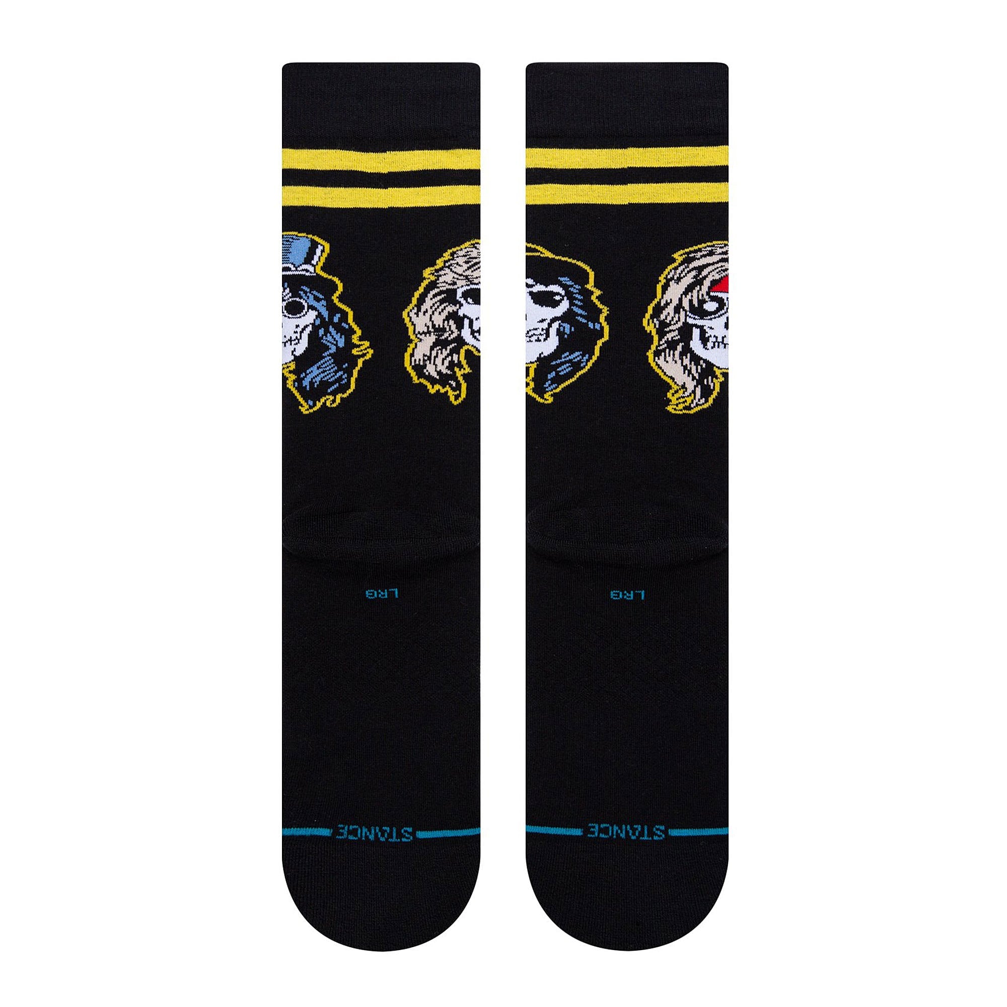 Stance Appetite Socks Black Socks Close-up | Overkill