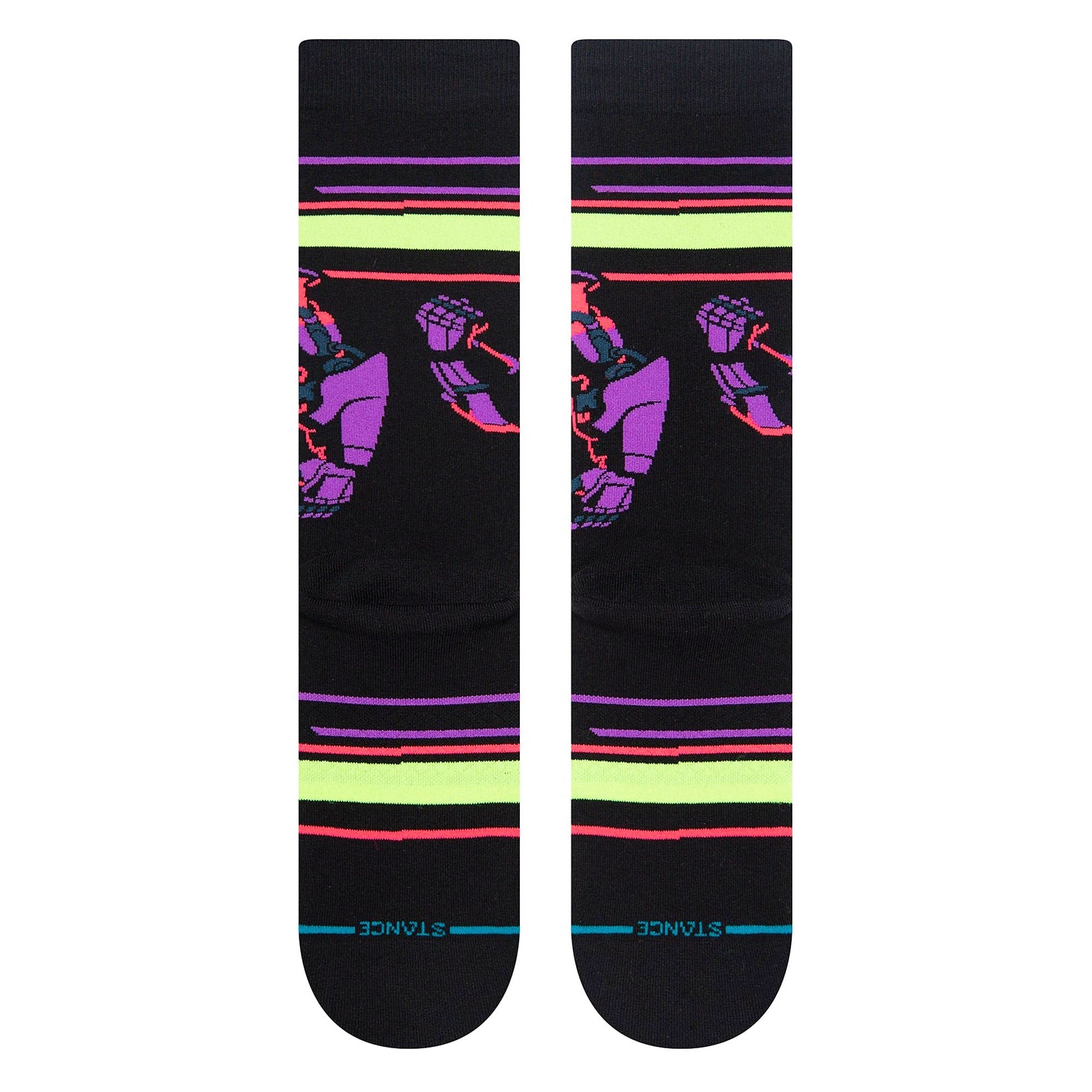 Stance Zurg Socks Black Socks Close-up | Overkill