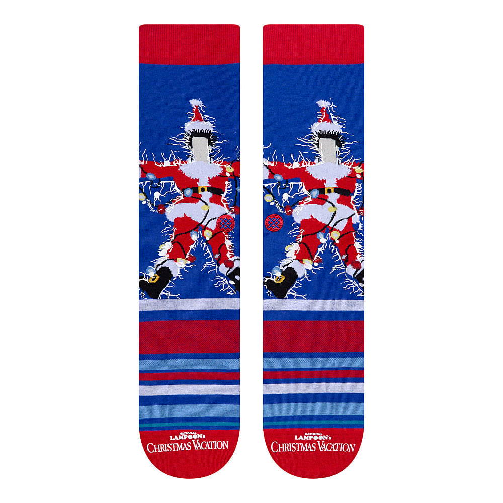 Stance Christmas Vacation Socks Blue Socks Material | Overkill