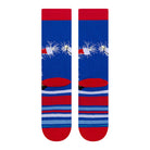 Stance Christmas Vacation Socks Blue Socks Close-up | Overkill