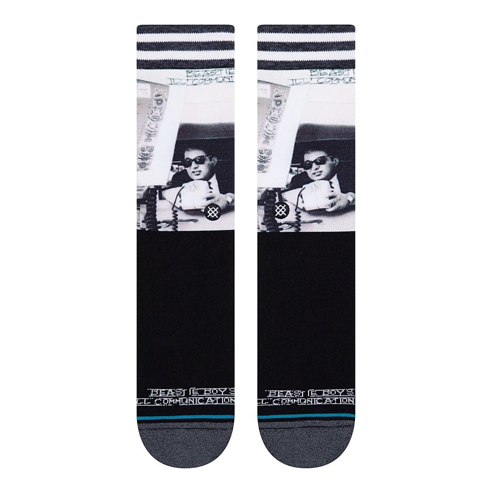Stance Ill Communications Socks Black Socks Material | Overkill