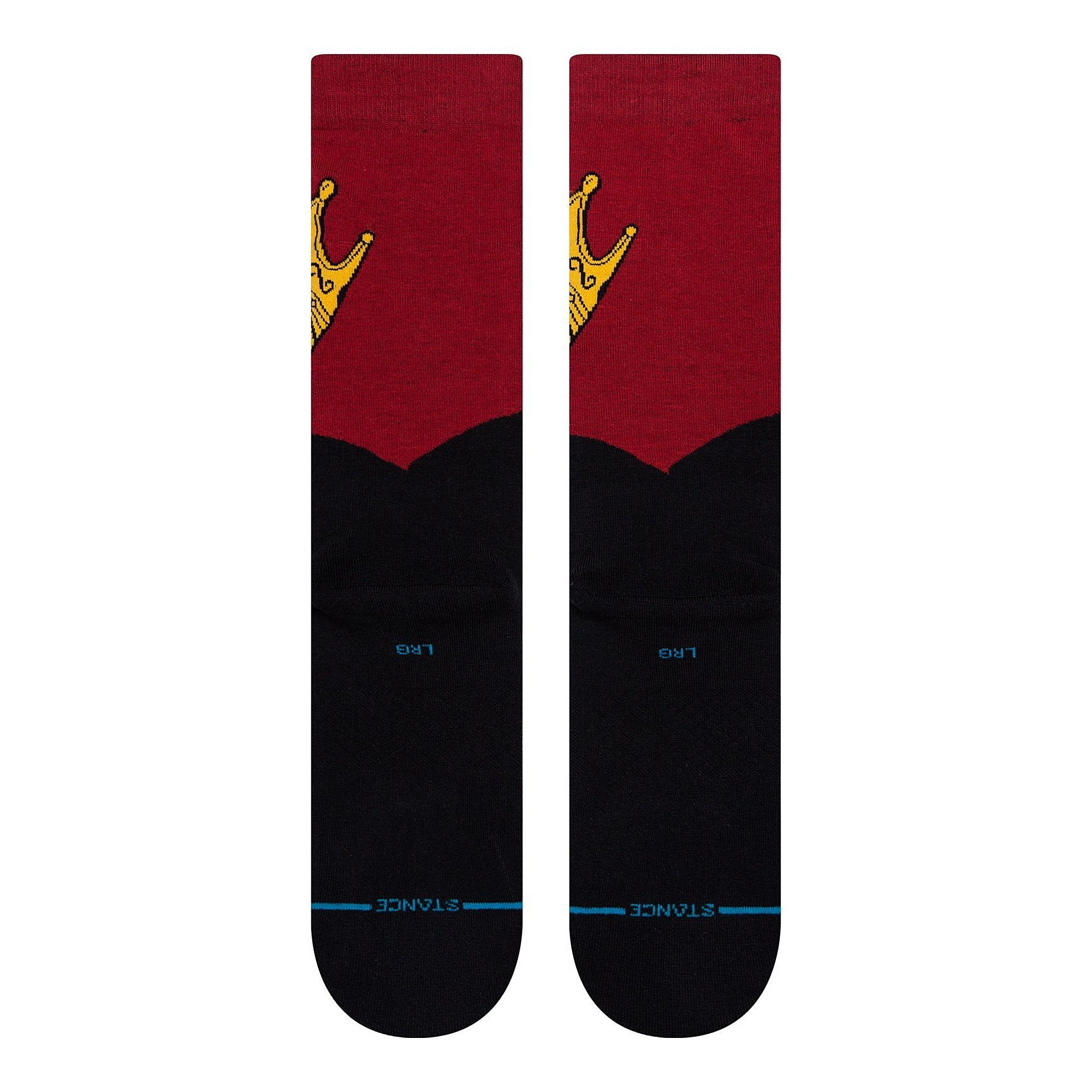 Stance Biggie Resurrected Socks Black Socks Close-up | Overkill