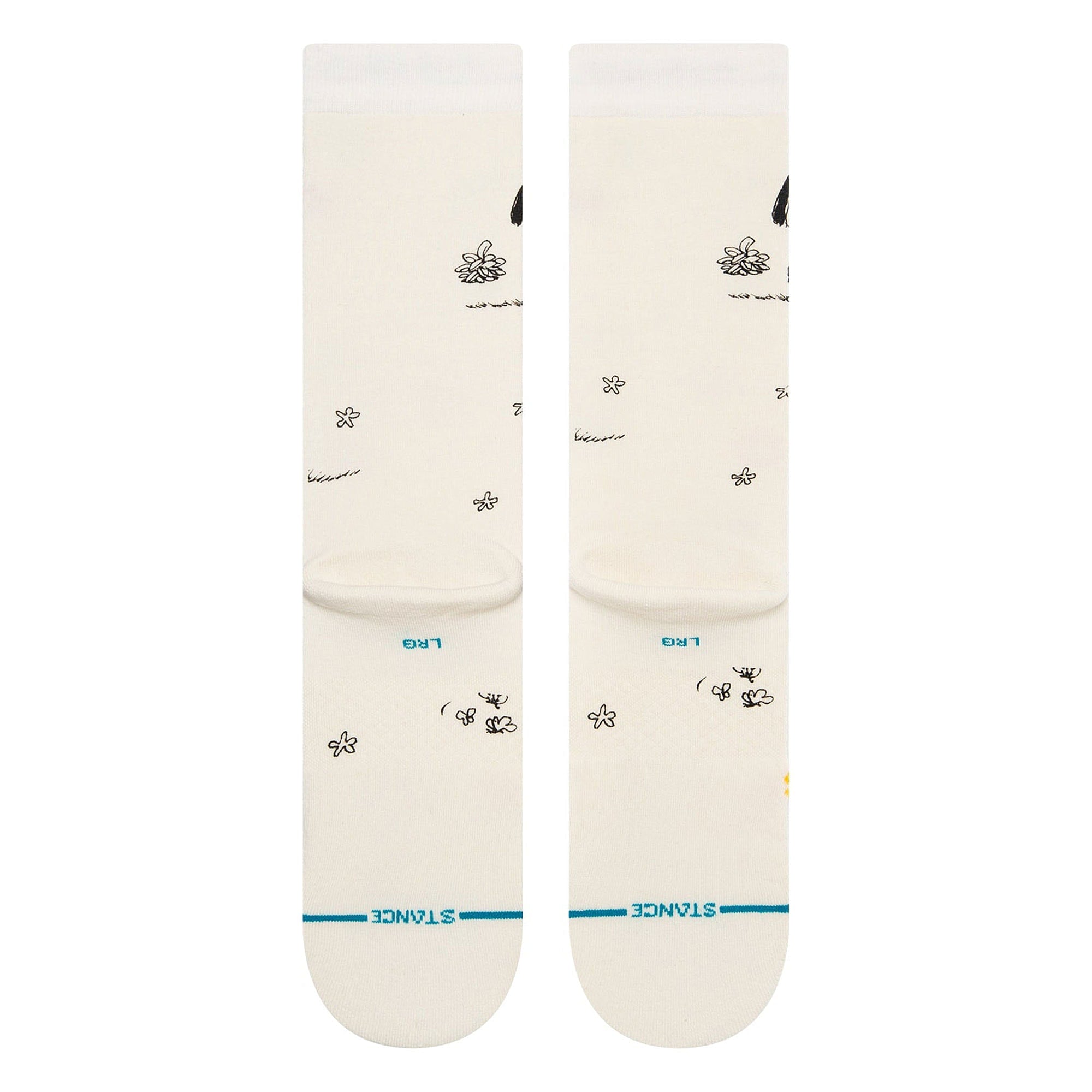 Stance Wmns Girl Power Socks Off White Socks Close-up | Overkill