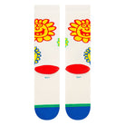 Stance Happy Fields Socks Off White Socks Close-up | Overkill