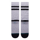Stance Monkey Tourist Socks Heather Grey Socks Close-up | Overkill