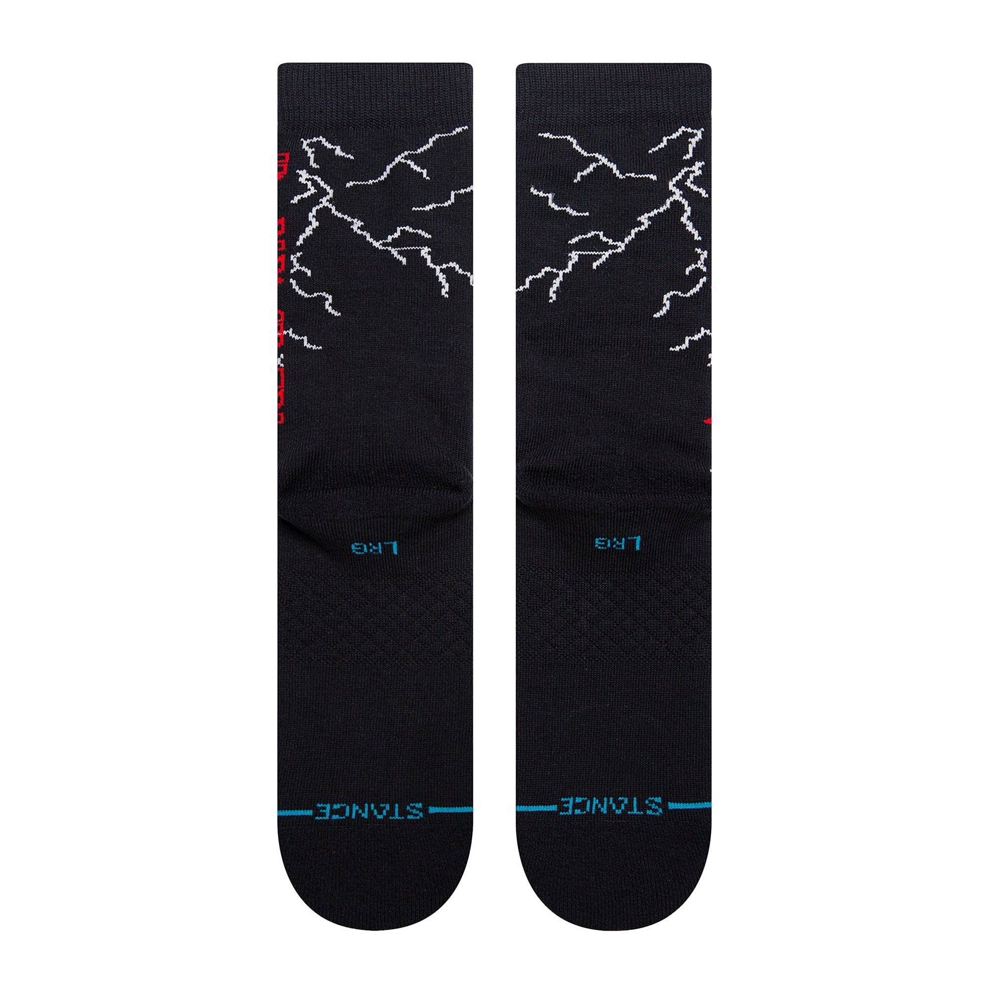 Stance Night City Socks Black Socks Close-up | Overkill