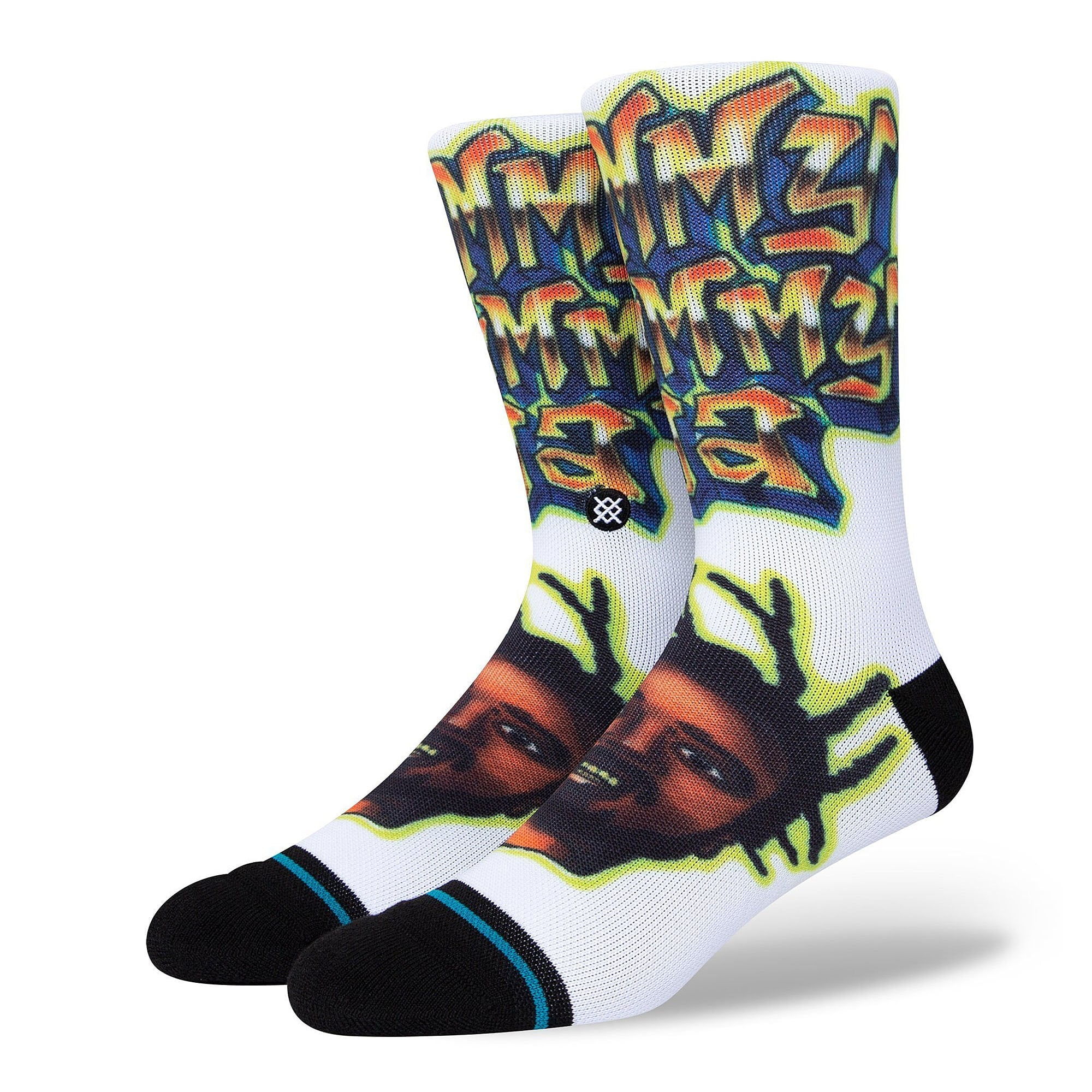 Stance Shimmy Shimmy Ya Socks White Socks A555C21SHI-WHT | Overkill