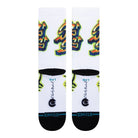 Stance Shimmy Shimmy Ya Socks White Socks Close-up | Overkill
