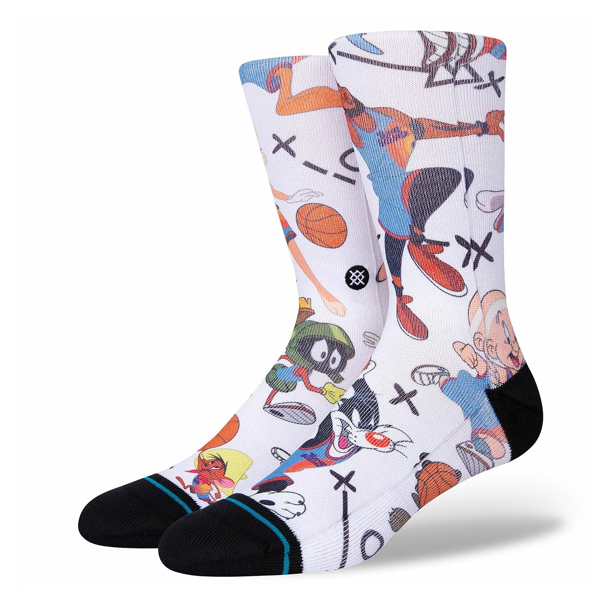 Stance Tune Conversational Socks White Socks A555C21TUN-WHT | Overkill