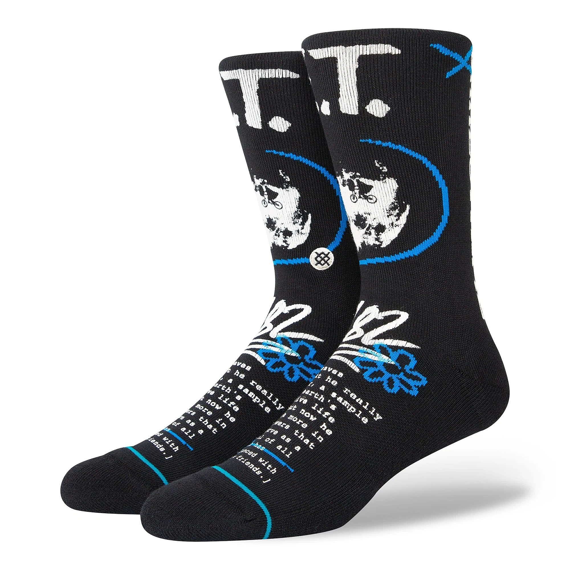 Stance Extra Terrestrial Socks Black Socks A555C22EXT-BLK | Overkill