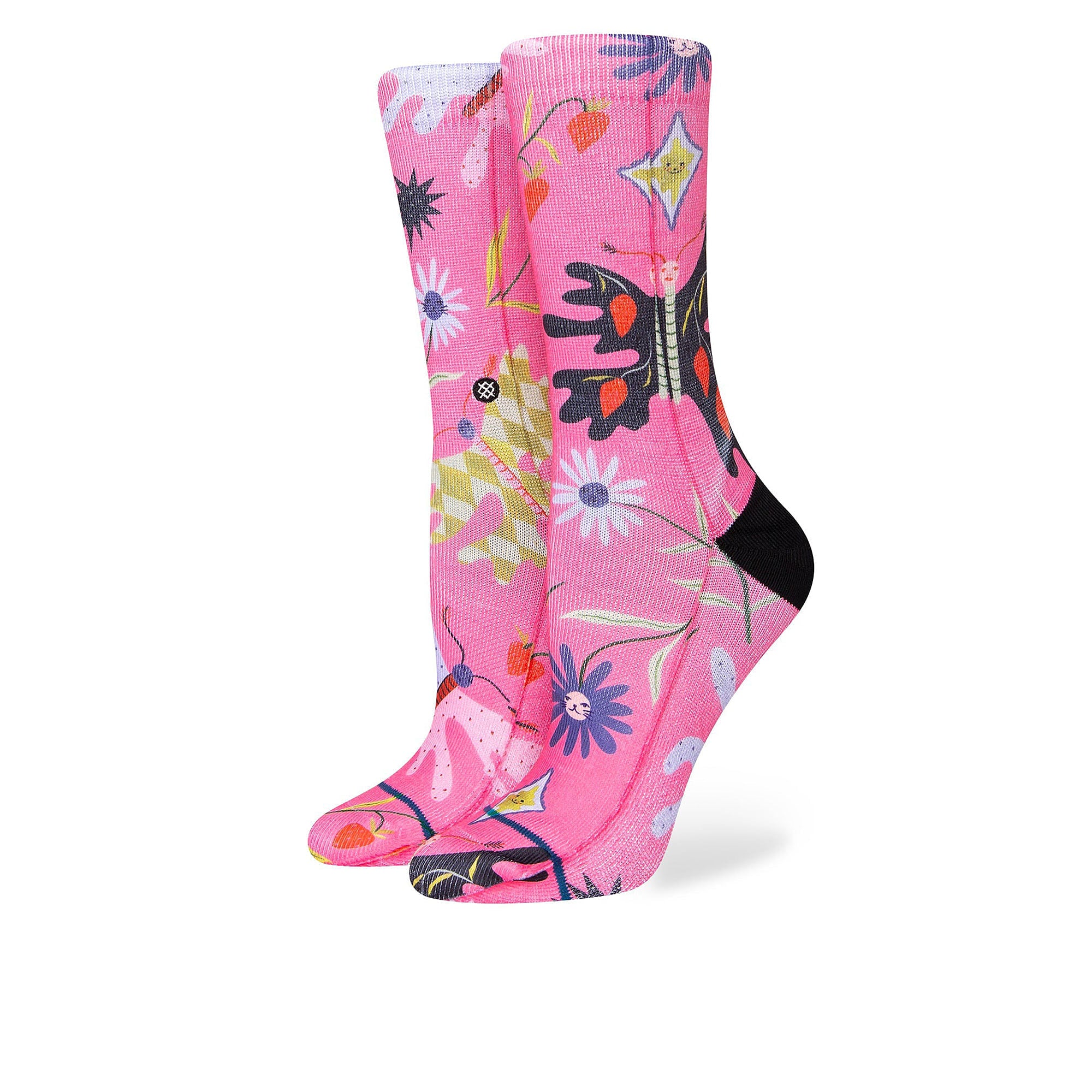 Stance Wmns Strawberry Patch Socks Pink Socks A555D22STR-PNK | Overkill