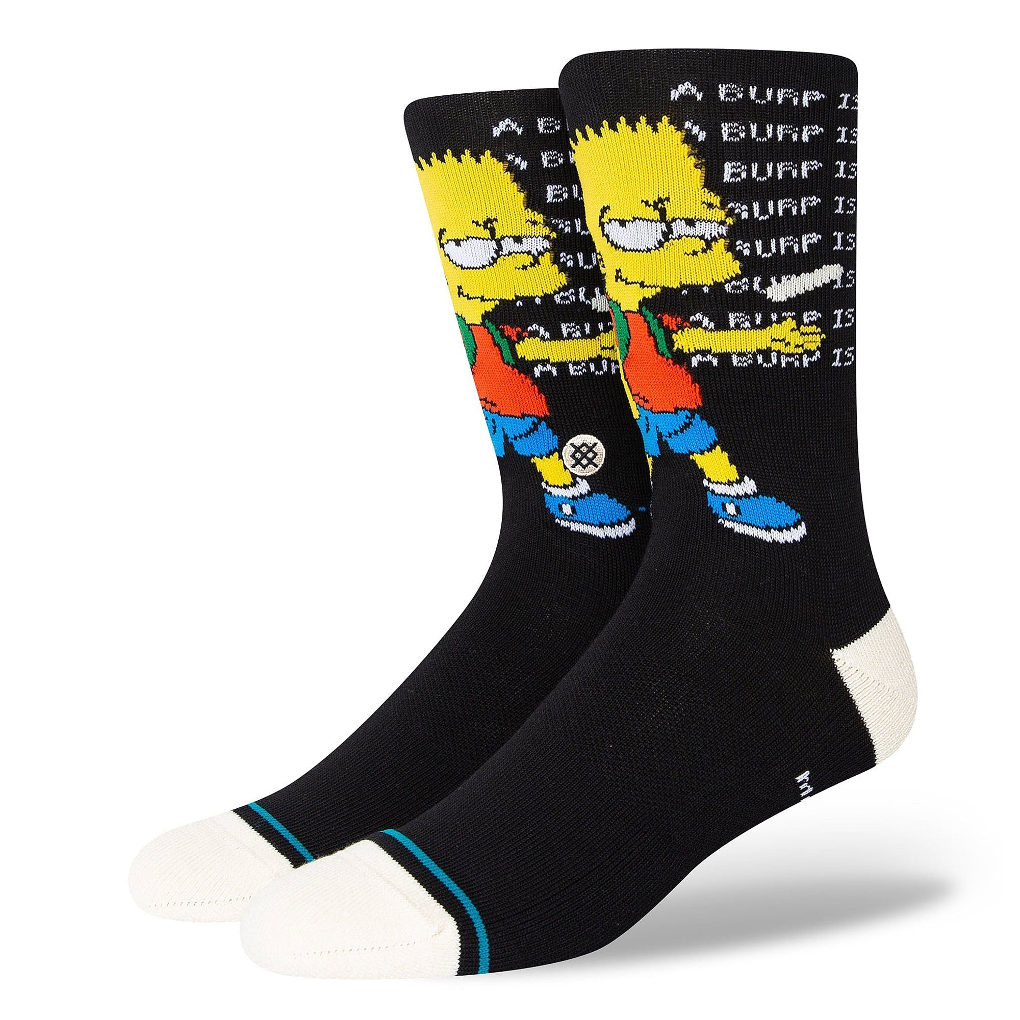 Stance Troubled Socks Black Socks A555D22TRO-BLK | Overkill