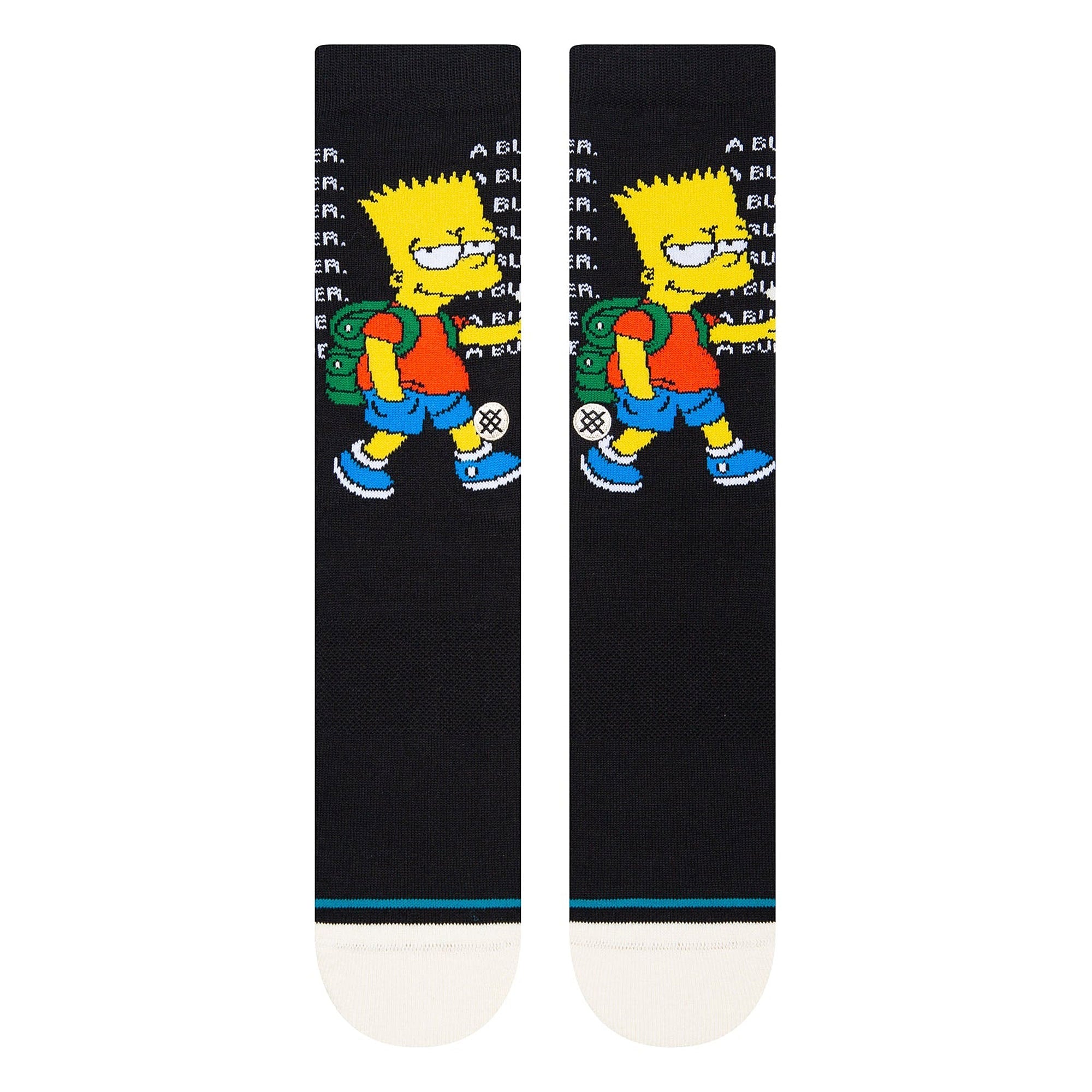 Stance Troubled Socks Black Socks Material | Overkill