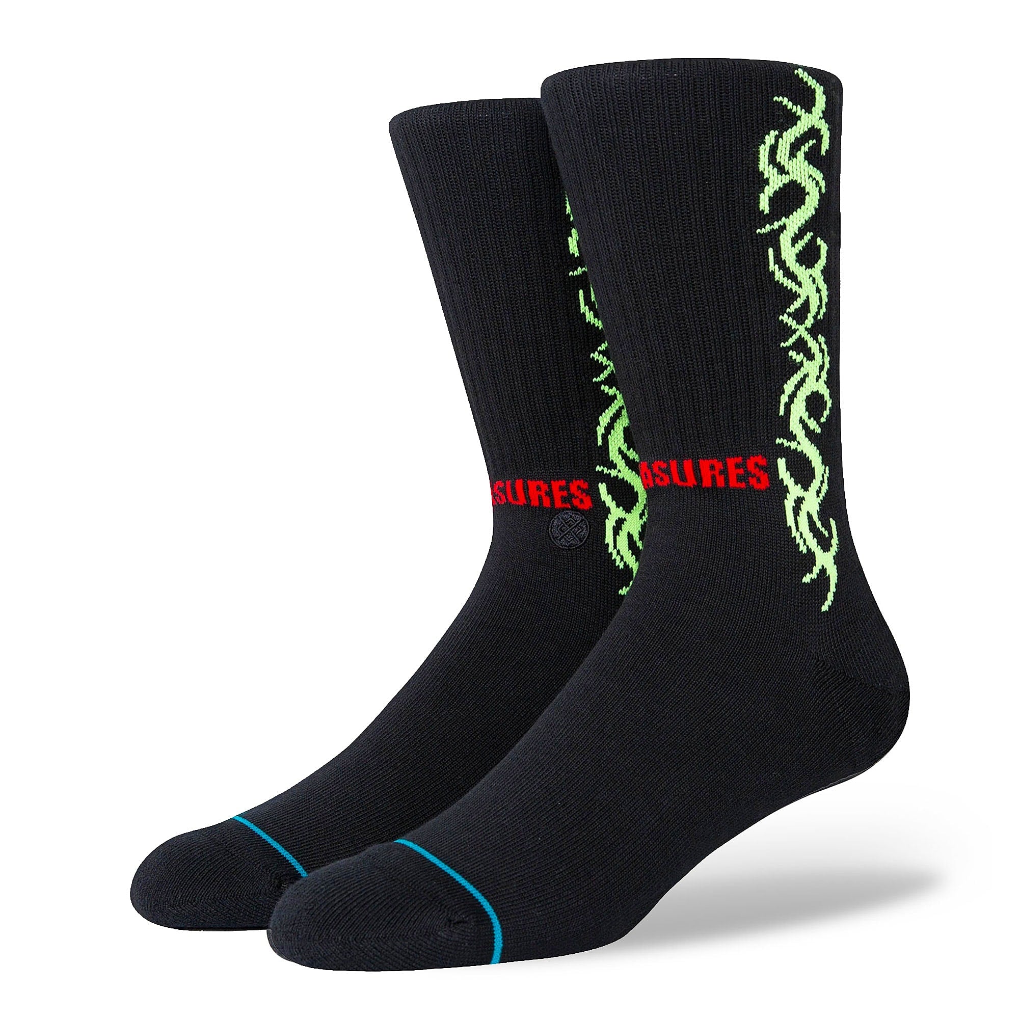 Stance Pleasures x Stance Tribal Socks Black Socks A556A21PLE-BLK | Overkill